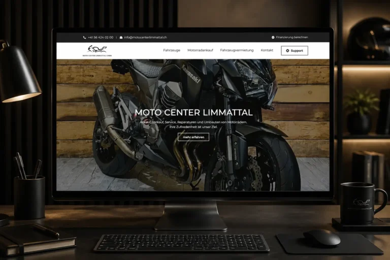 WordPress website redesign Switzerland