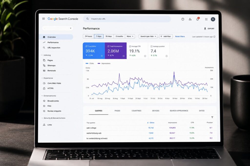 AAB College SEO case study