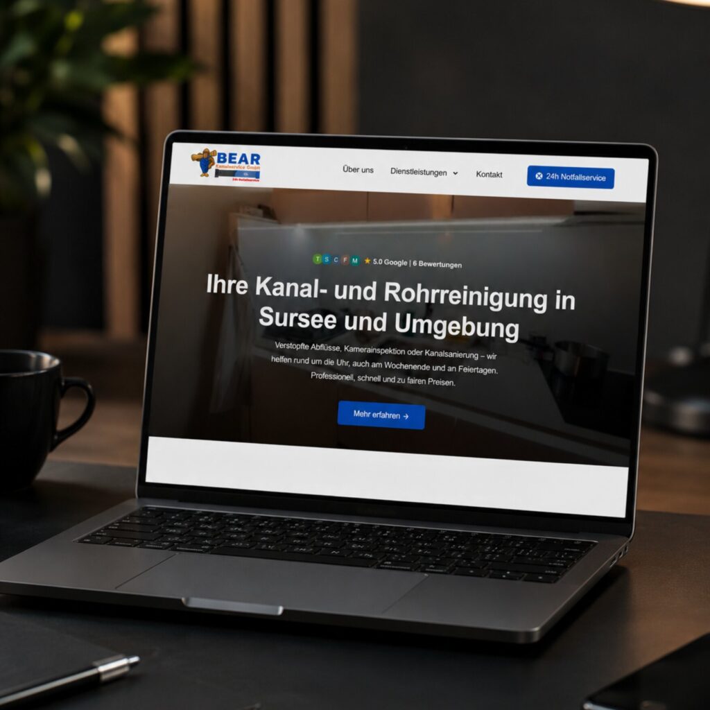 Web Design Switzerland: How We Built a Fast, SEO-Ready Website for a Swiss Plumbing Company