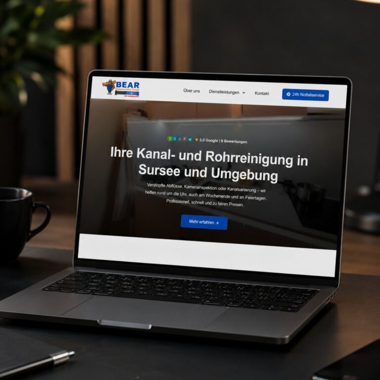 Web Design Switzerland: How We Built a Fast, SEO-Ready Website for a Swiss Plumbing Company